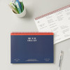 Navy - Antenna Shop Table Talk Mid Year B5 Dateless Checklist Weekly Planner