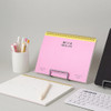 Pink - Antenna Shop Table Talk Mid Year B5 Dateless Checklist Weekly Planner