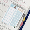 50 sheets - Jam studio Today's Word Vocabulary Notepad with Review Tracker
