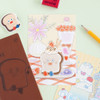 Colorful - ROMANE Brunch Brother Cute Illustration Postcard