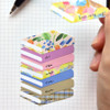 Usage example of Plepic Book-Shaped Pattern Sticky Note Set