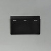 Black - Self-Adhesive Paper Pocket Storage Sleeve