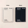 4 Colors - Ardium 1440 Medium 3 Months Undated Daily Study Planner