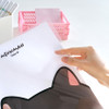 Access Notch - Meowman Cute Cat A4 Clear L-Type File Holder Project Sle