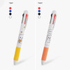 Meowman Cute Cat Multi-Color Ballpoint Pen and Mechanical Pencil Combo