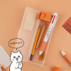 Cute Design - Meow Man Cute Cat Multi-Color Ballpoint Pen and Mechanical Pencil Combo