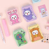 Meow Man Cute Cat Die-Cut Pocket Unlined Notepad