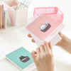 Handy Size - Meow Man Cute Bath Cat Pocket Unlined Notepad