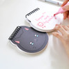 100gsm Paper - Meow Man Cute Cat Face Mini Spiral Memo Pad