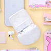 Earbud Case - Meow Man Cute Cat Plush AirPods Case With Keyring