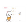 Chunbae - Meow Man Cute Cookie Cat 5-Pocket A4 Document Organizer