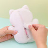 Tail Zipper Slide - Meow Man Cute Cat Plush Zipper Pouch