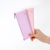 Back Design - Meow Man Cute Cat PVC Flat Pencil Case