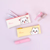 Flat Design - Meow Man Cute Cat PVC Flat Pencil Case