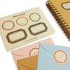 UNIVERSAL CONDITION Vintage Blank Label Sticker Set