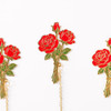 Sturdy Metal Build - Appree Rose Metal Bookmark with Chain