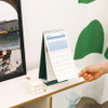 220gsm paper - Indigo 2027 Mind Snap Slim Desk Calendar