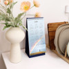 Yearly Calendar - Indigo 2027 Mind Snap Slim Desk Calendar