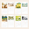Calendar Pages - Indigo 2027 Mind Snap Slim Desk Calendar