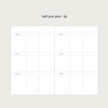 Monthly - Livework Your Planner Small Undated Daily Diary
