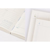 Sewn Binding & Time Table - Livework Your Planner Small Undated Daily Diary