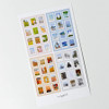 Package - Mingkit Four Season Stamp Removable Sticker Pack