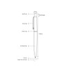 Size - Livework Life & Pieces Classic 0.5mm Ballpoint Pen