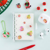 Glassy Gloss Coating - Romane Brunch Brother Tomato 3D Embossed Sticker