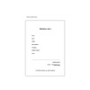 Personal Data - Design comma-B Deep Dive Hardcover Undated Monthly Diary Journal