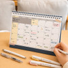 Jam Studio 2027-2028 Rainbow Pastel Desk Calendar
