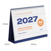 Size - Indigo 2027 Gibon A4 Desk Calendar with Weekly Scheduler