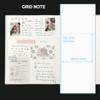 Grid Note - 7321 Design 2027 Plan B B5 Date Monthly Planner