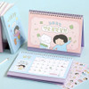 Indigo 2027 Lucky Affirmations Illustration Desk Calendar