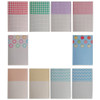 10 design - moongoobangoo 10 Pattern Mix Memo Pad Set