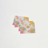 Pack of 3 Sheets - sand cake Gradation Pebble Paper Sticker Pack