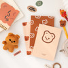 pureureum design Cupid Bear B6 Picture Undated Daily Journal