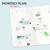 Monthly Plan -  CONIC 2027 Slow Dated Weekly Diary Planner