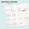 Monthly Review -  CONIC 2027 Slow Dated Weekly Diary Planner