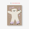 02 A Bear Waiting For Spring - All new frame MilliM Illustrated Memo Pad