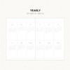 Yearly - Be On D 2027 Matte Book Mini Dated Daily Journal Diary