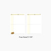 Free Note - Kakao Friends A5 Undated Monthly Planner