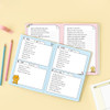 Opens Flat - Kakao Friends A5 Undated Monthly Planner