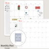 Monthly Plan - ICONIC 2027 Brilliant Mini Dated Monthly Planner