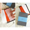 Invite.L Putignano leather zipper card pouch case