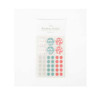 Dailylike Circle patterns paper Masking sticker set - Alley