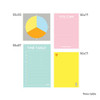 PlanD Make a plan Sticky memo notes 120 sheets