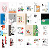 Pack of 48 stickers - Nacoo Ming Label Sticker Pack