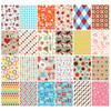 Nacoo Pattern romantic vintage label sticker set