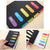 2young Small wirebound lined notebook with color index tab ver.2