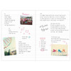 Ardium Nature colorful flower pattern lined notebook with leather cover